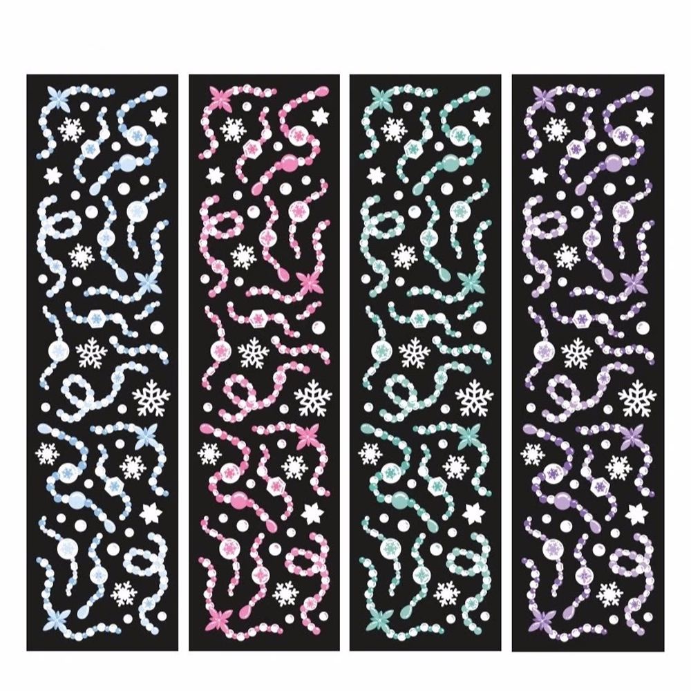 Miếng Dán Trang Trí Điện Thoại / Máy Tính / Album Ảnh / Sổ Tay Diy Màu Laser Dễ Thương Nhiều Màu Sắc