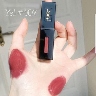 Son kem ysl 407 - carmin session - hồng mận