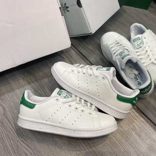 [Có sẵn-Ship hỏa tốc][Gấu Sneaker] Giày Sneaker Stan Smith Gót Xanh|Stan Green Full PK