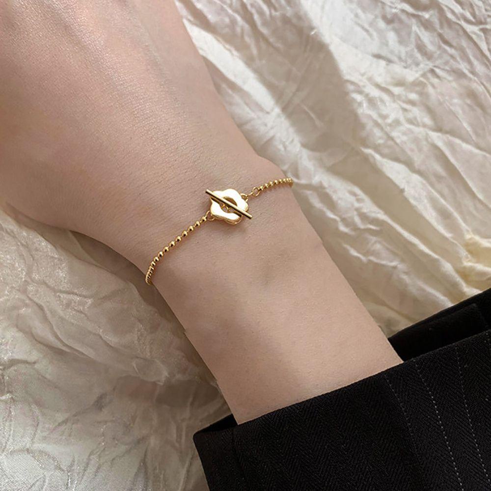 Vòng Cổ Choker Bằng Hợp Kim Họa Tiết Hoa Lấp Lánh Đơn Giản Sáng Tạo Phong Cách Bohemian Hàn Quốc