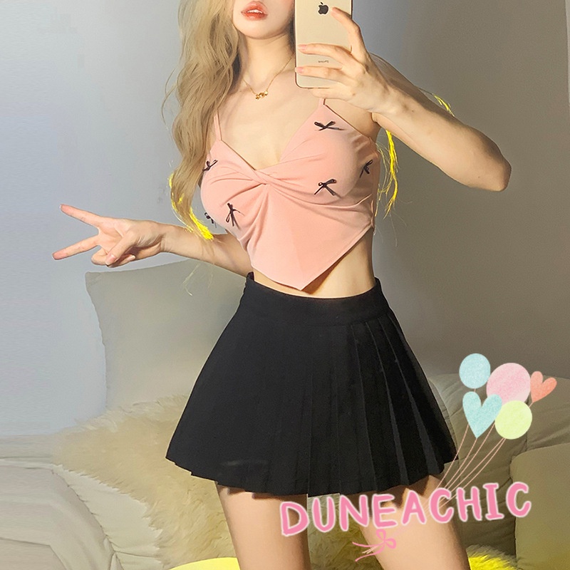 Áo Tank Top Hai Dây Hở Lưng Gợi Cảm Cho Nữ