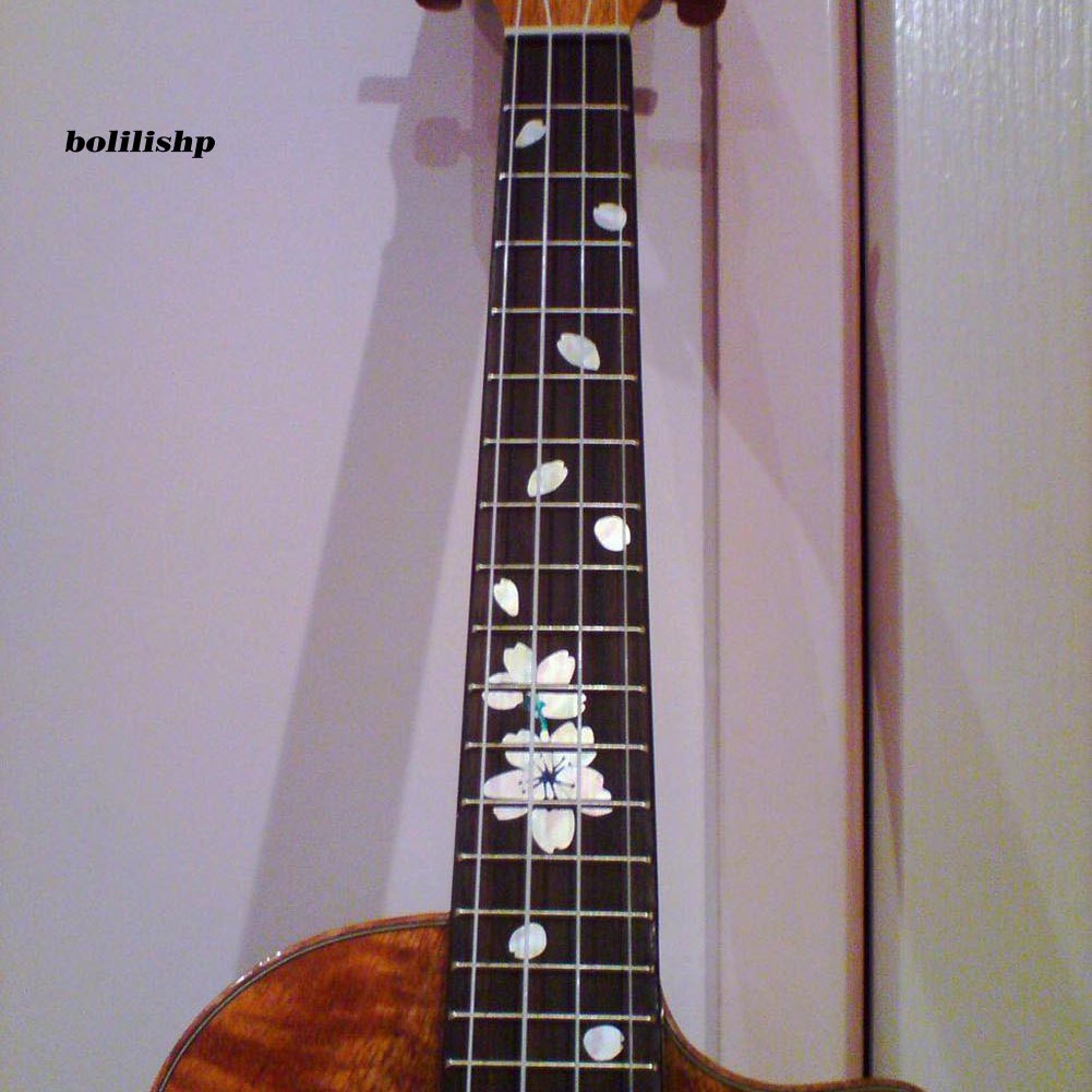 Miếng Dán Hình Cánh Hoa Anh Đào Trang Trí Đàn Guitar Bass Ukulele