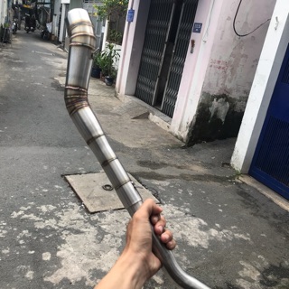 [ rẻ vô địch ]  cổ pô  2 khúc 304  from wrx  gắn pô  tăng mọi dòng xe