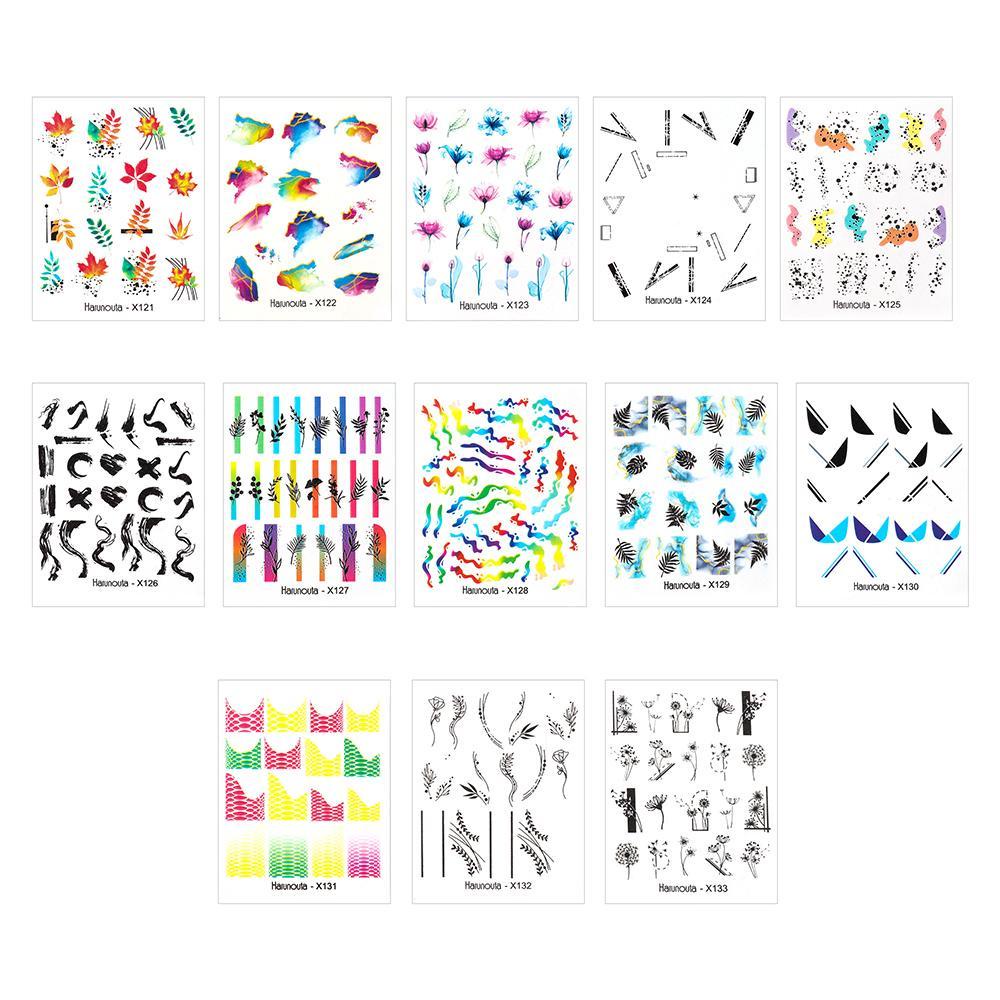 BSUNS Sticker Dán Móng Họa Tiết Hoạt Hình 3D