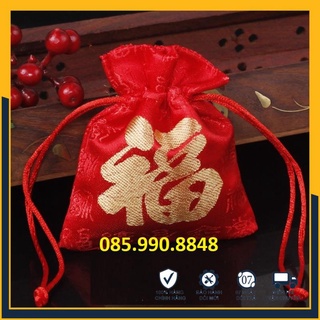 Vỏ túi thơm dây rút nhiều màu tiện dụng, Túi vải bố dây rút đựng quà, mỹ phẩm