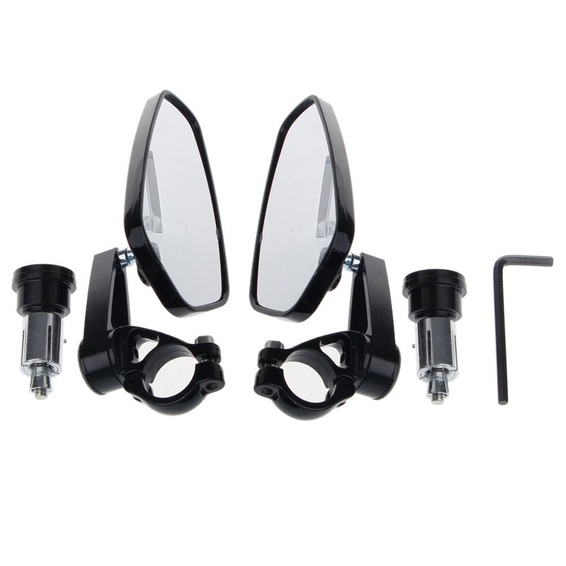 Gương Chiếu Hậu Phản Quang Thông Dụng Gắn Tay Lái Xe Máy Scooter Kèm 2 Thanh Cân Bằng