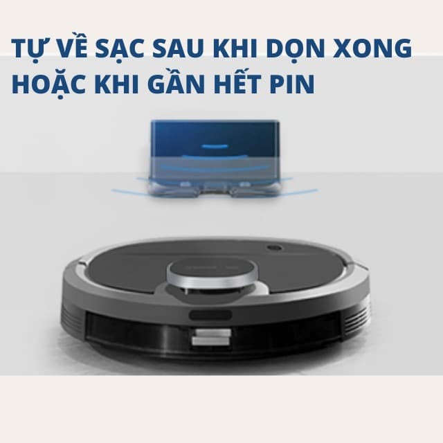 Máy Hút Bụi Lau Nhà Ecovacs Deebot DN55 (Ozmo 900) Chính Hãng, Mới 100%, Chưa Qua Sử Dụng, Giá Rẻ, App Bằng Tiếng Việt.