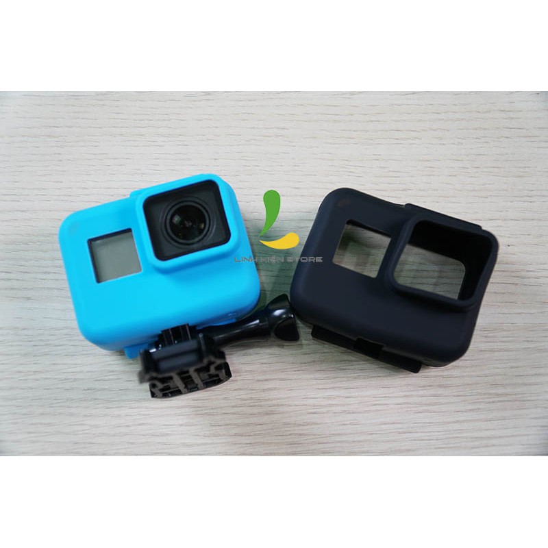 ỐP SILICON CHỐNG SỐC CHO GOPRO HERO 5, HERO 6 CHÍNH HÃNG, GIÁ RẺ