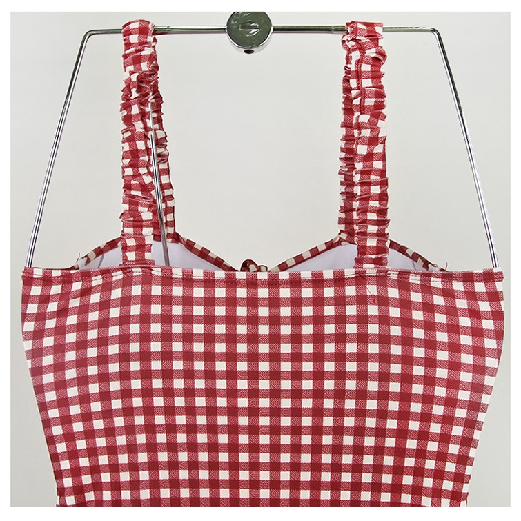 Bộ Đồ Bơi Một Mảnh Kẻ Sọc Kiểu Retro Hàn Quốc Thời Trang Mùa Xuân 2020 | BigBuy360 - bigbuy360.vn