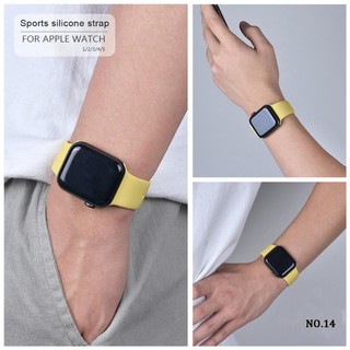 SPK6789 Dây Đeo Silicon Mềm Cho Đồng Hồ Thông Minh Apple Watch Iwatch 38mm 42mm 40mm 44mm