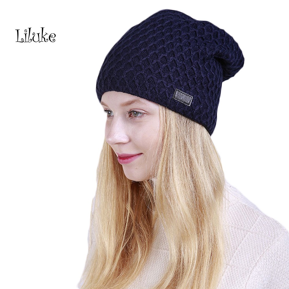 Mũ beanie Trùm Đầu Co Giãn Thời Trang Cho Nữ