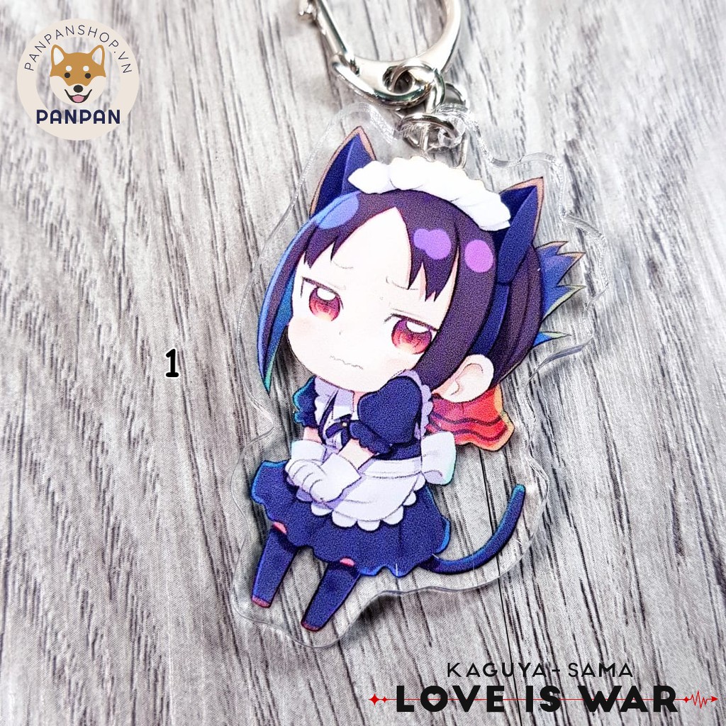 Móc Khoá Anime Mica Acrylic Kaguya-sama: Love Is War 2 (6CM)