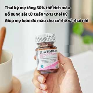 Viên Sắt bầu Blackmores Pregnancy Iron, Úc (30v) - ShopLam