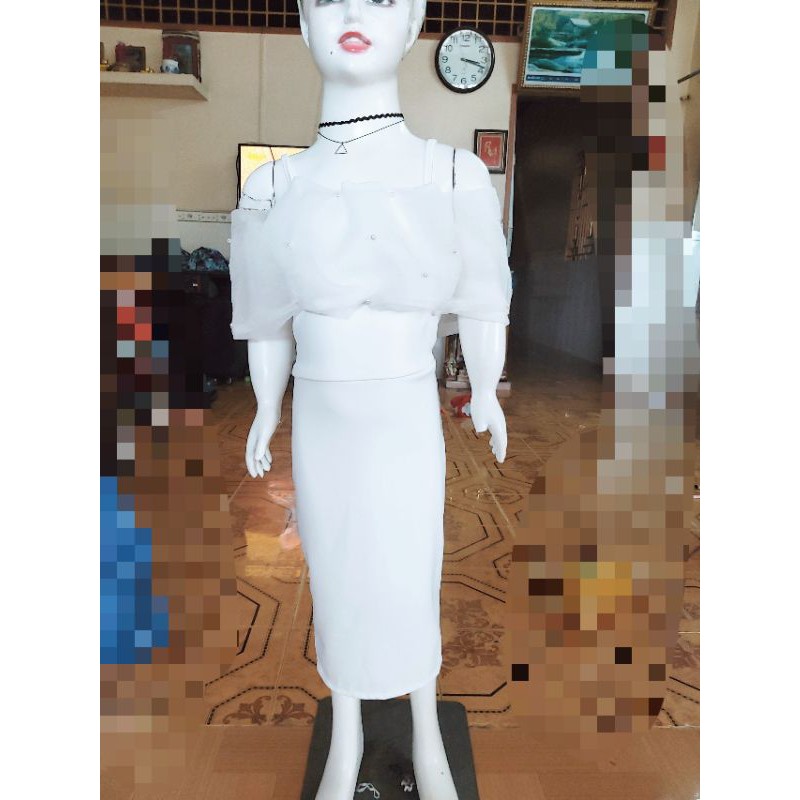 Đầm body bé gái