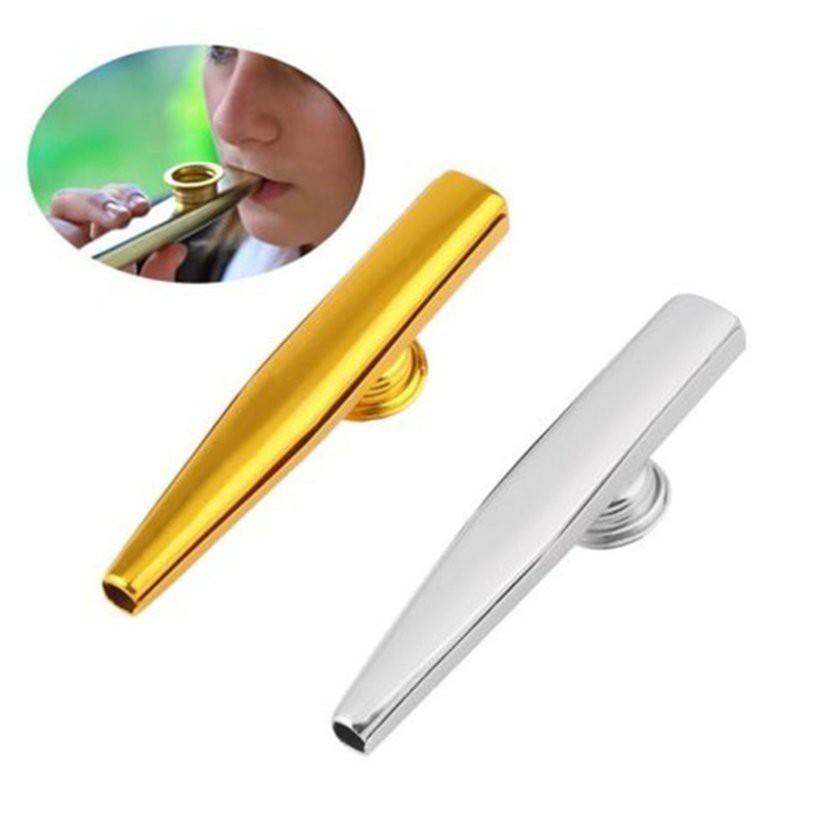 Kèn Kazoo Bullspick bằng kim loại KBD 12A1 (6 Màu)