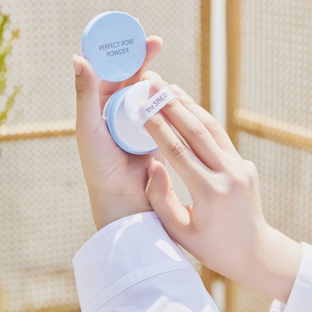 Phấn Phủ Dạng Bột Kiểm Soát Nhờn The Saem Saemmul Perfect Pore Powder 5g