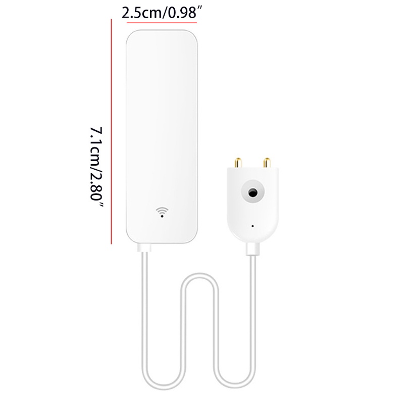 Thiết Bị Cảm Biến Rò Rỉ Nước Wifi Thông Minh Cho Nhà Bếp / Phòng Tắm