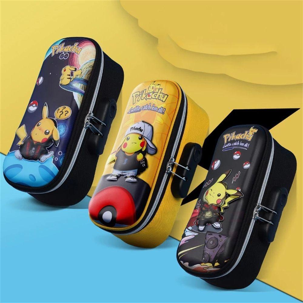 LLOYD Hộp Bút Cỡ Lớn In Hình Pikachu Dễ Thương Dùng Làm Quà Tặng Sinh Nhật Cho Học Sinh