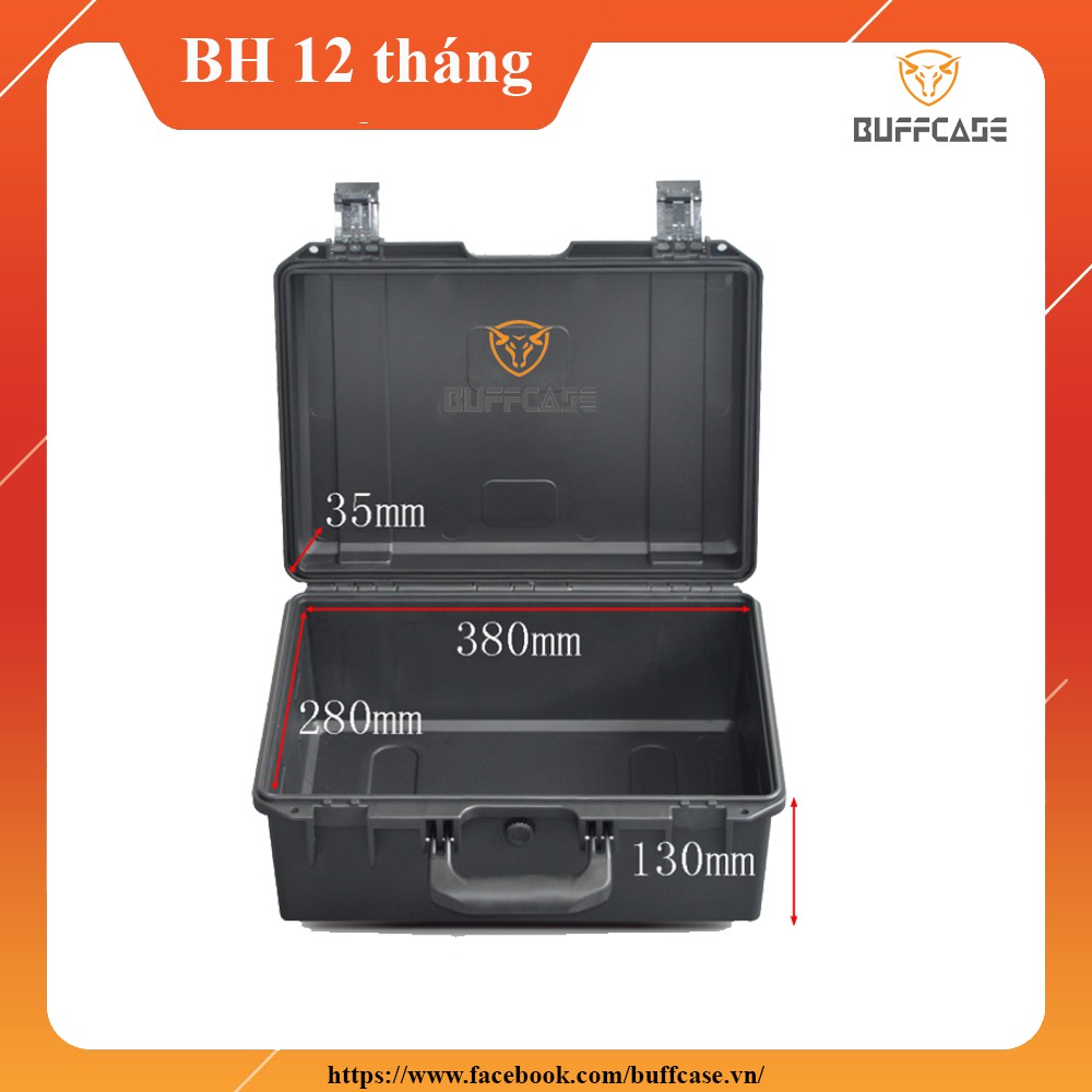 4234H - Vali chống sốc chống nước cho camera, máy ảnh, máy quay phim - Màu đen