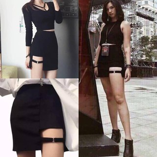Chân váy khoen sexy 🌿🌿 ( ảnh mẫu) xinh xan kem anh that