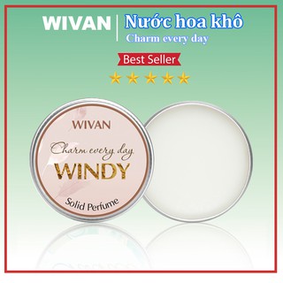 Nước hoa khô dạng sáp hộp bỏ túi mini nhiều mùi hương