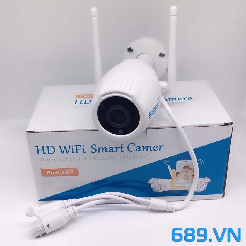 Camera IP ngoài trời P2P Siepem S6865 2 râu 2.0mpx