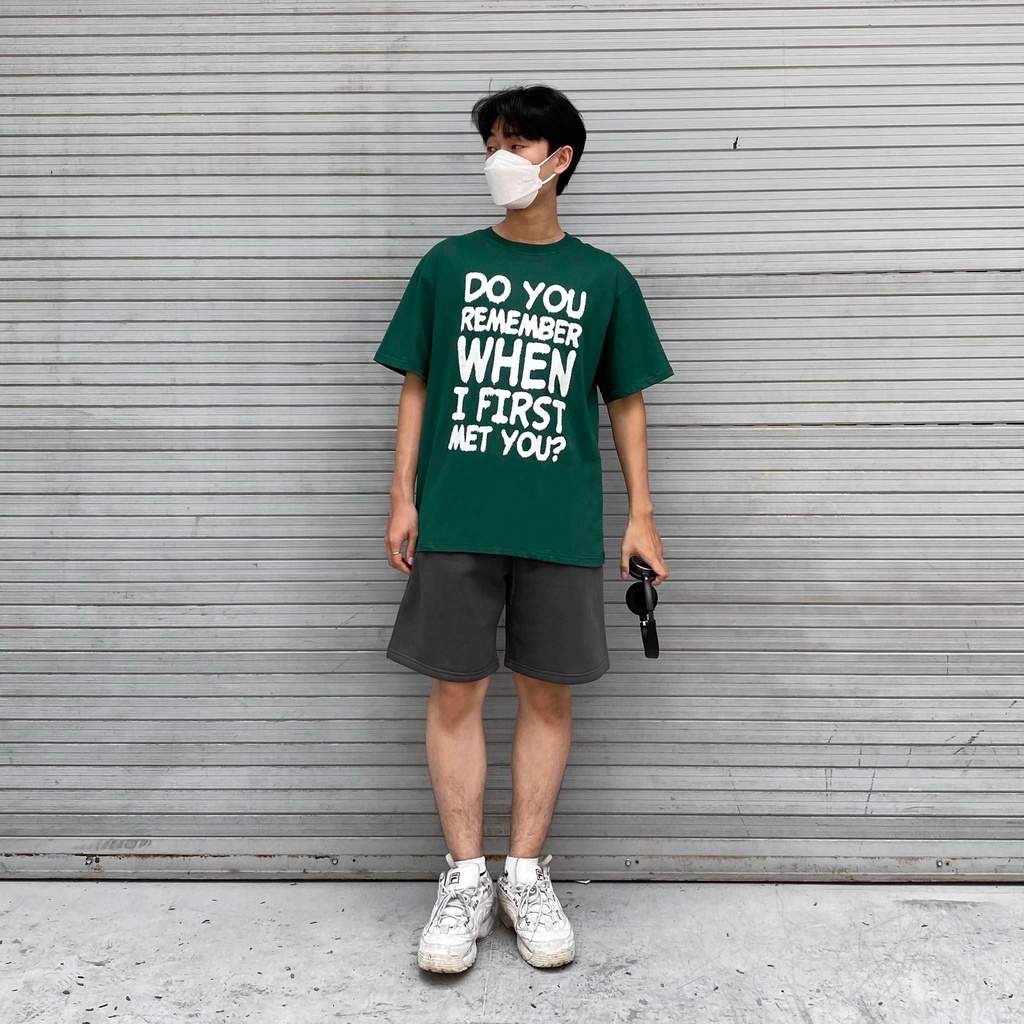 ÁO THUN FF FORM RỘNG TYPO DO YOU REMEMBER TEE, VẢI THUN 2 CHIỀU COTTON 250GSM