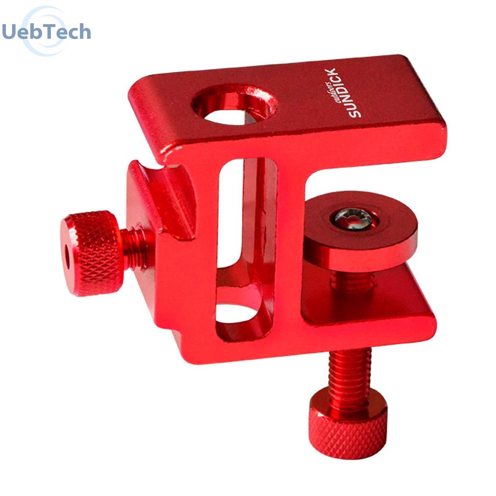 Kẹp cạnh bàn Uebtech bằng hợp kim nhôm dùng để cố định cột đứng treo đèn