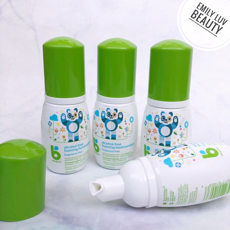 Nước rửa tay khô Babyganic Mỹ
