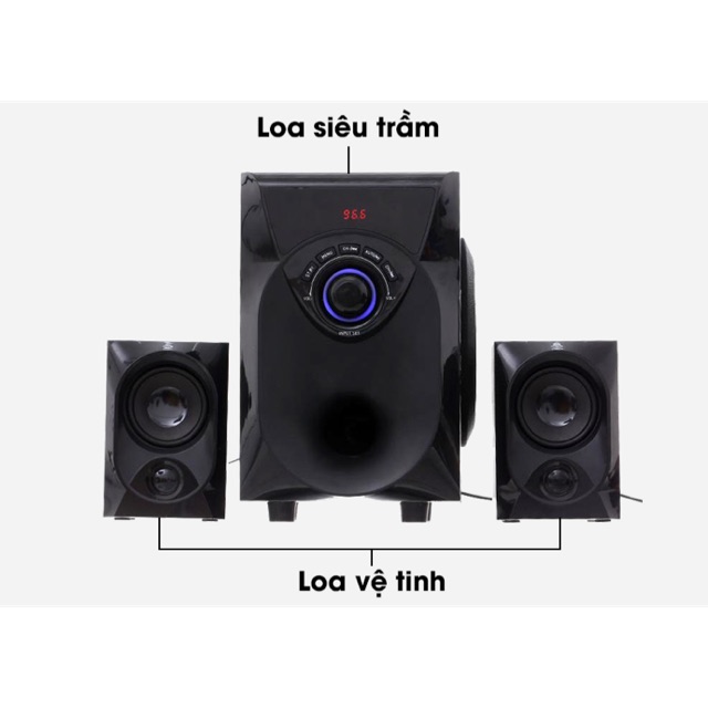 Loa Vi Tính Bluetooth Enkor E206 Đen