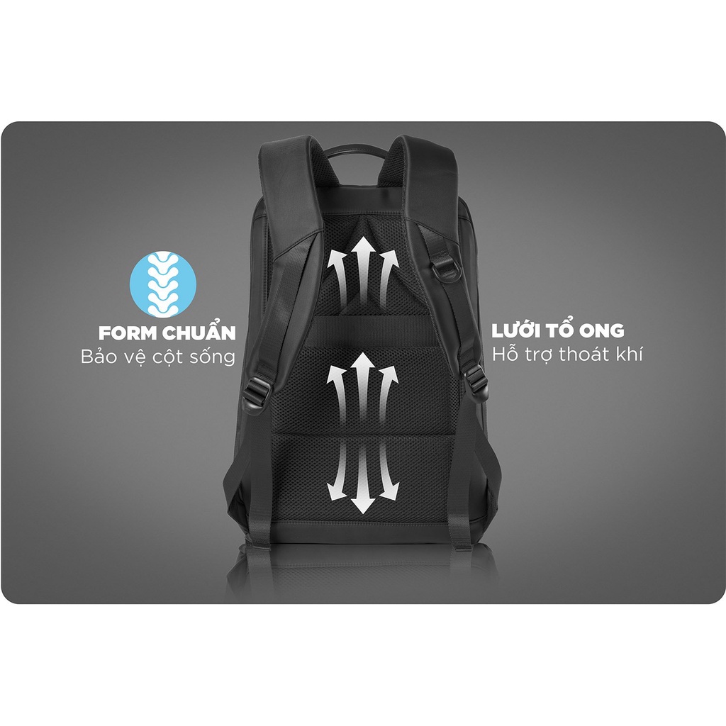 Balo công nghê đựng laptop siêu mỏng.Kingbag