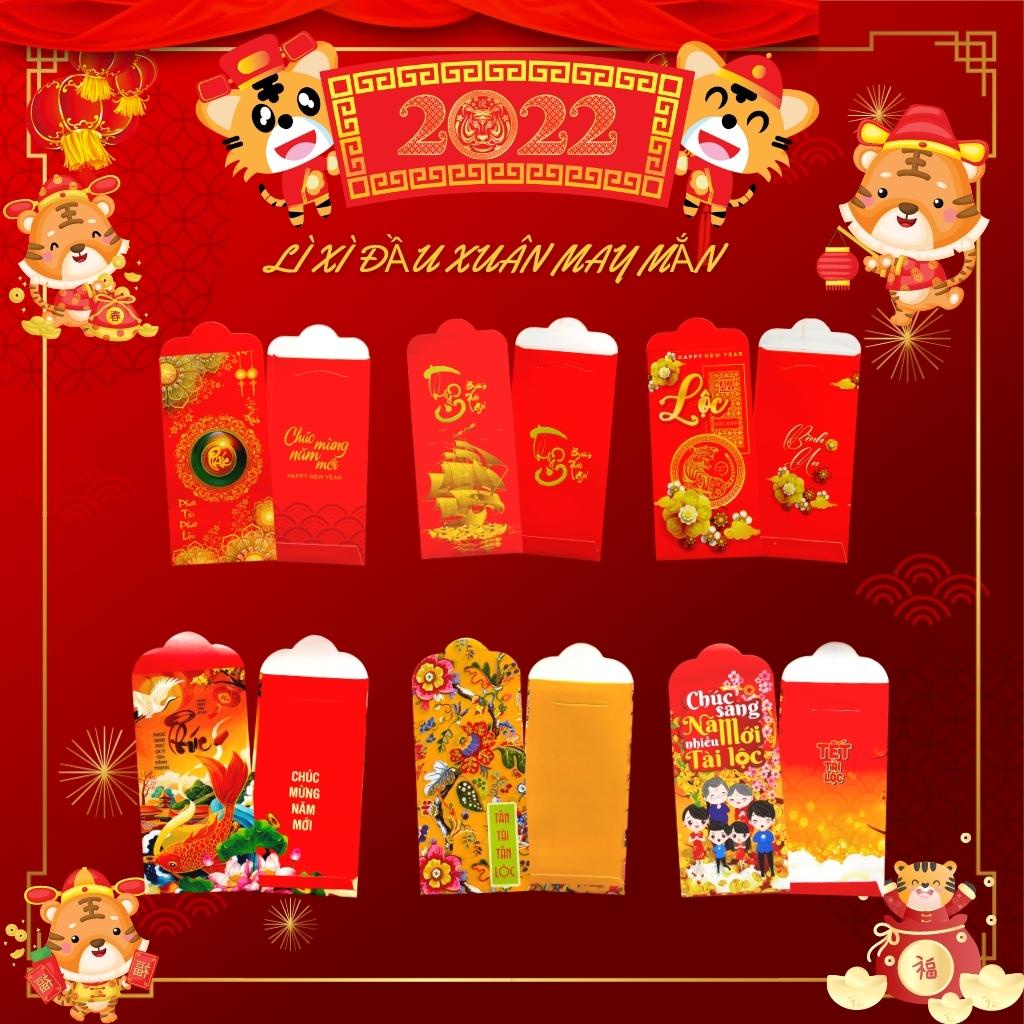 Bao Lì Xì Tết 2022 SHOPNHATPHONG Lì xì Đẹp Đủ Loại Mẫu Đáng Yêu, Phong Bao Lì Xì Tết Nhâm Dần 2022