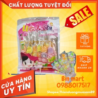 Kẹo dẻo Jelly JongKol - Marshmalow Thái Lan 300g 14 que