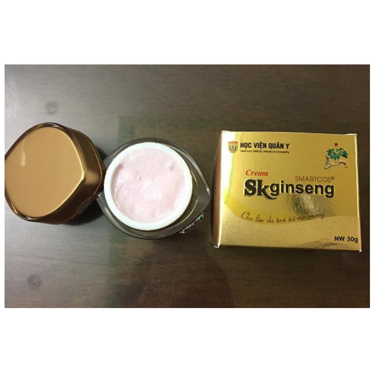 Kem sâm Cream Smartcos Skginseng [ Chính Hãng ] - dưỡng da trắng sáng Học viện quân y