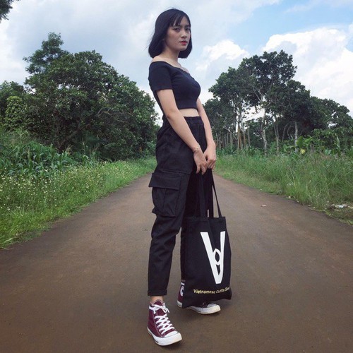 Quần kaki túi hộp