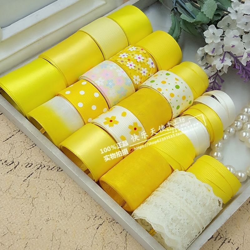 Set ruy băng làm kẹp tóc cao cấp