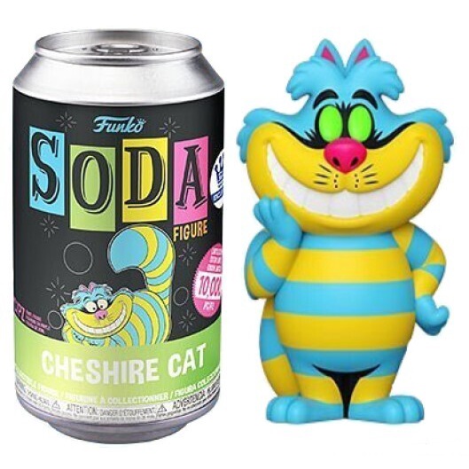 Đồ chơi mô hình funko pop Cheshire Cat (Black Light) Soda Common LE 1/4200 - Disney