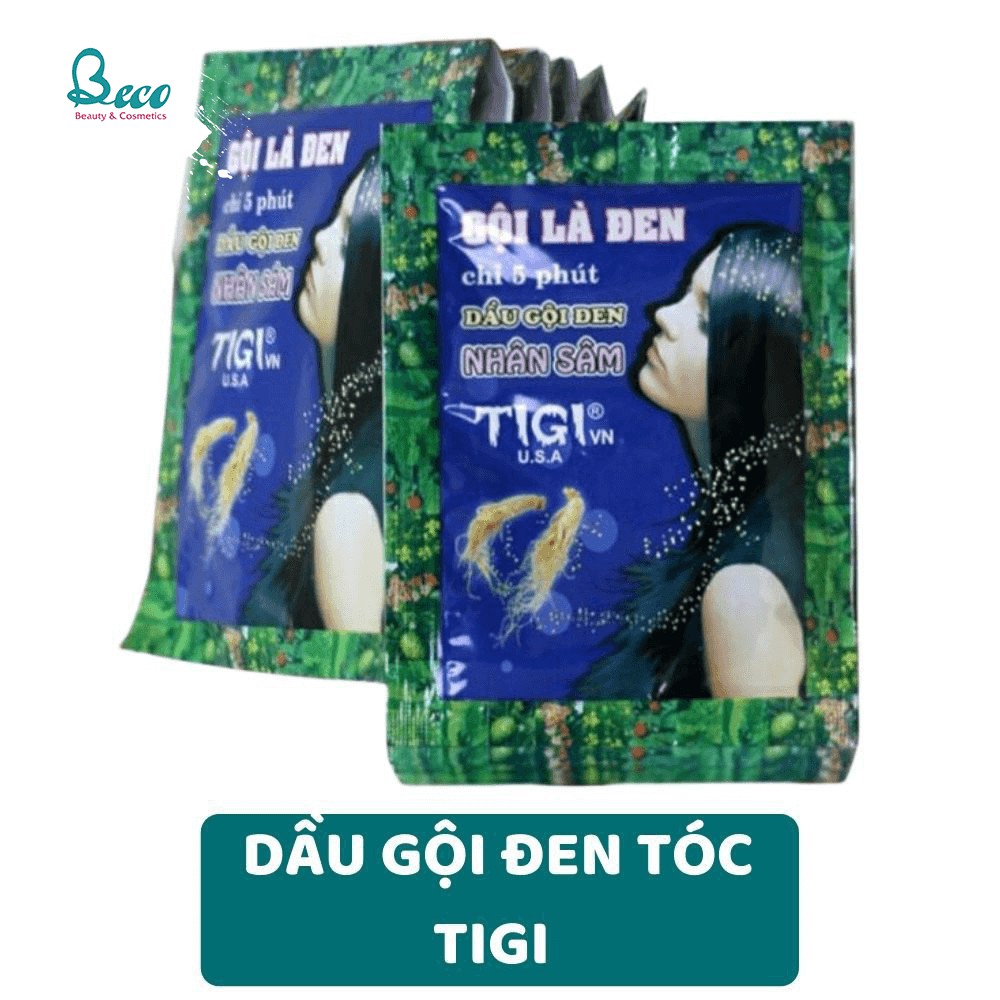 Dầu gội đen Tigi dây 10 gói