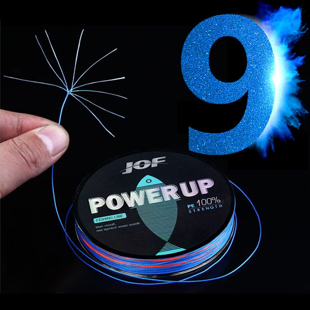 Cuộn Dây Câu Cá Bện 9 Sợi PE X9 Siêu Chắc Dài 150M