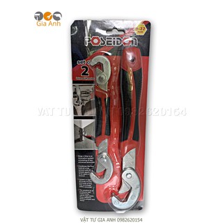 Bộ 2 mỏ lết đa năng vặn mọi loại ốc