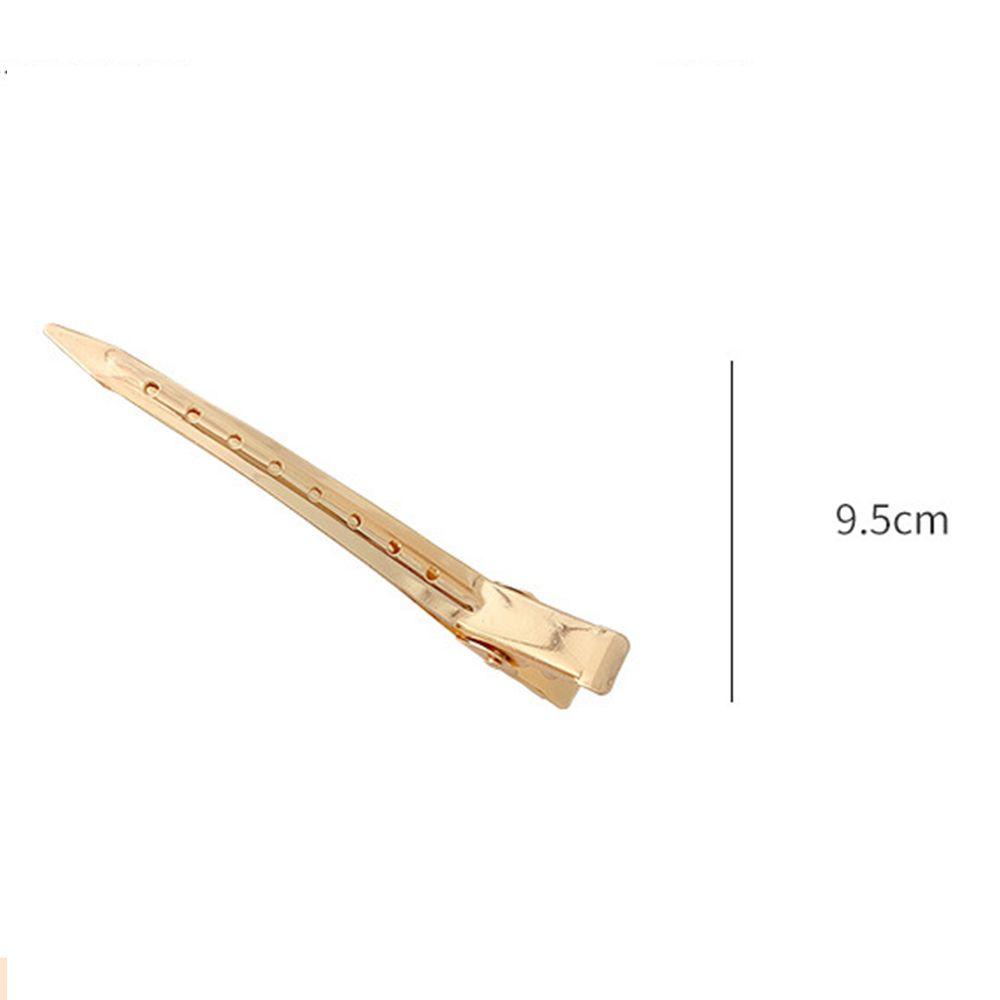 QQMALL Set 5 Kẹp Tóc Mỏ Vịt Bằng Hợp Kim Sáng Tạo Phong Cách Hàn Quốc