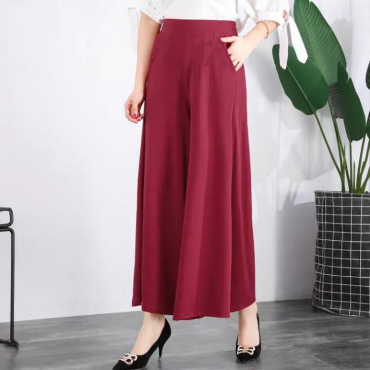 Quần ống rộng dài trơn thời trang cho nữ LN03 | BigBuy360 - bigbuy360.vn