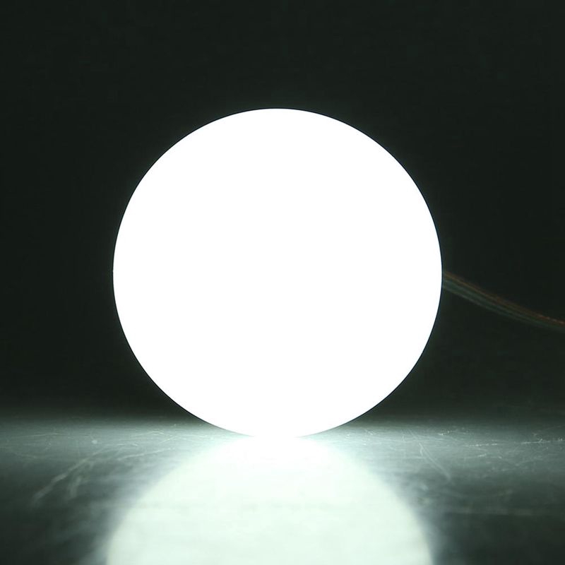 [Ready Stock] Đèn LED gắn gương trang điểm 10 bóng tròn có thể điều chỉnh độ sáng