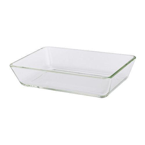 Khay nướng thuỷ tinh 27x18cm MIXTUR IKEA