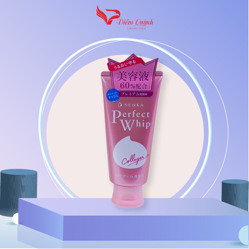 Sữa Rửa Mặt Senka Perfect Whip 120g - Nhật Bản