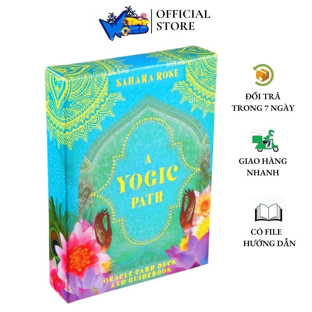 Bộ Bài Tarot A Yogic Path Oracle Deck V6 Cao Cấp