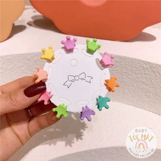 1 chiếc kẹp tóc mini nhiều màu ( giao màu ngẫu nhiên)