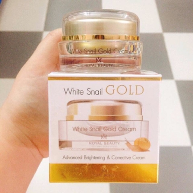 Kem Ốc Sên White Snail Gold nâng  cơ mặt Thái Lan.