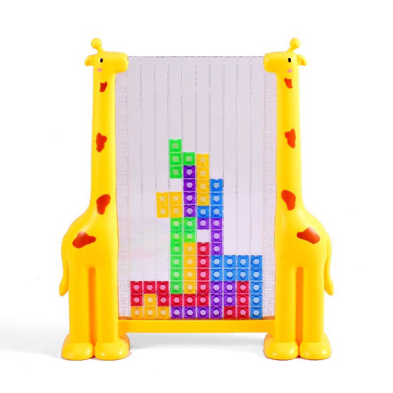 Đồ Chơi Xếp Hình Tetris Ba Chiều Luyện Tập Tư Duy Cho Bé Trai Và Bé Gái