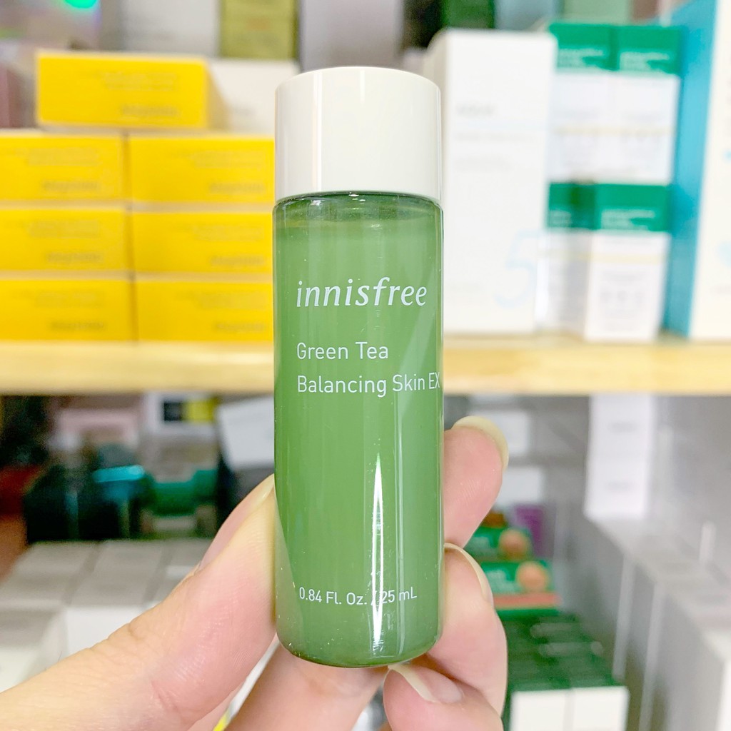 Nước cân bằng trà xanh Innisfree Green Tea Balancing Skin 25mL